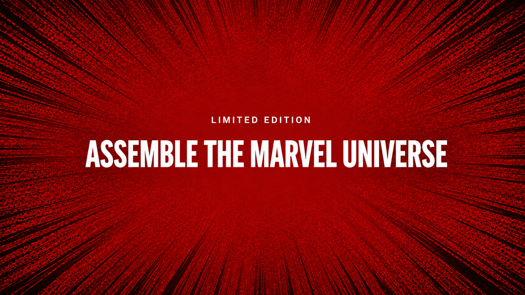 Arte hero da campanha Marvel e Coca-Cola